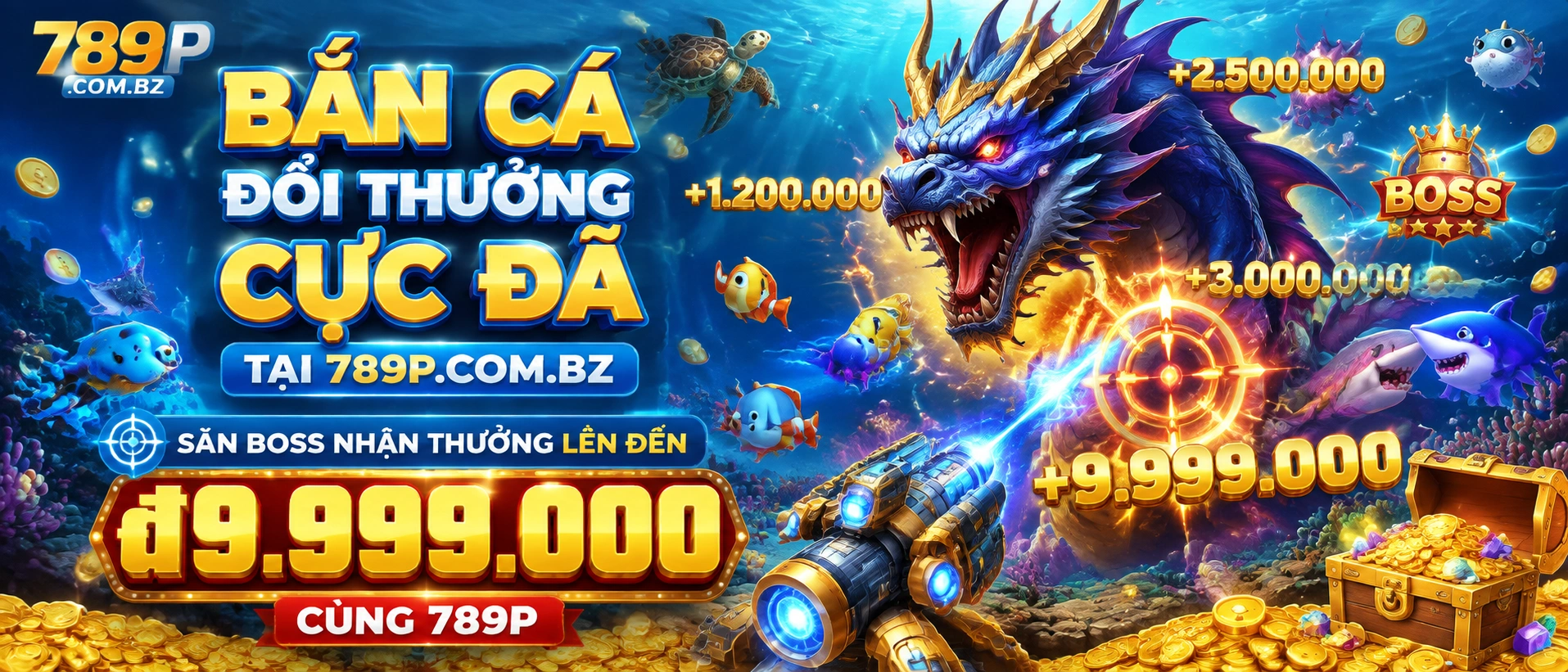Bắn Cá phòng đa người và thưởng lớn